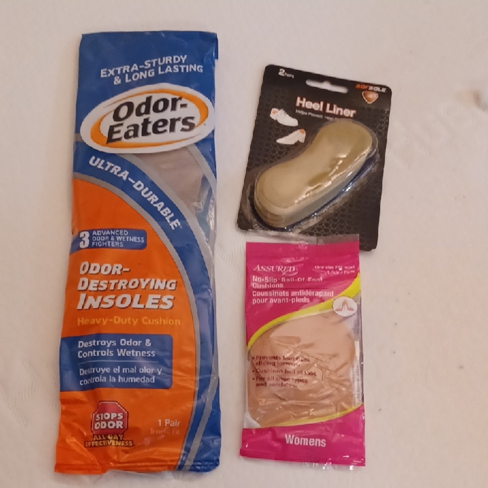Odor-Eaters Insoles and Assured Heel Liner Set